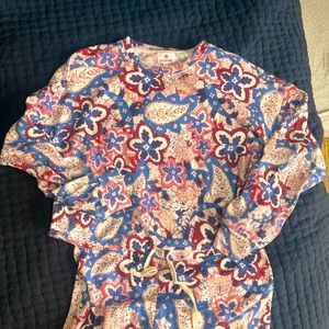 Sundry thin sweatshirt with matching shorts